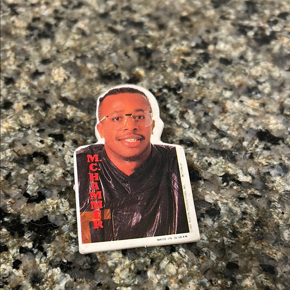 MC Hammer Vintage Pin